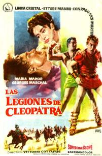 Cartel LasLegiones de Cleopatra