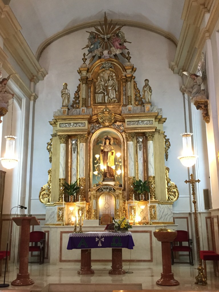 Altar_iglesia_santa_teresa_campello_Alicante