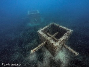 Arrecife artificial frente a la Lloma de Reixes en El Campello