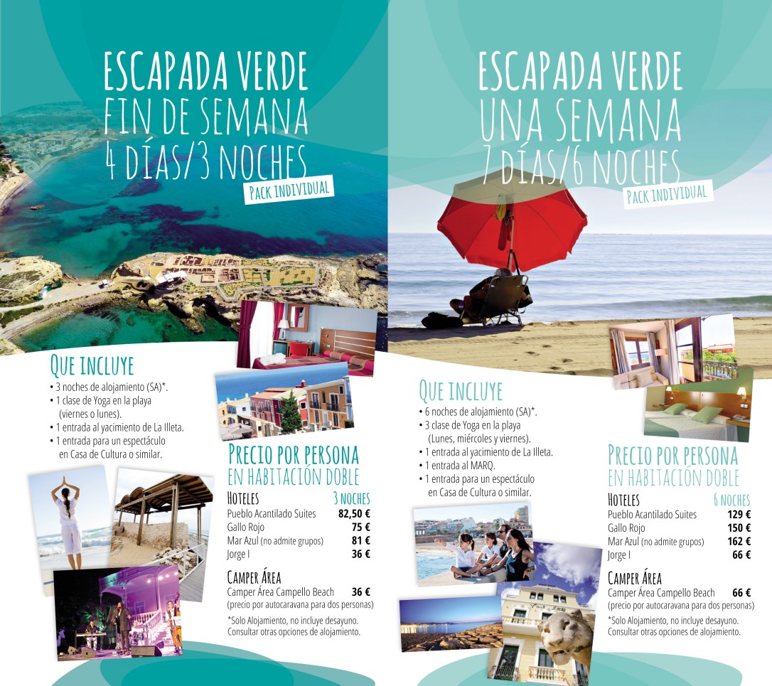 Escapadas campello febrero abril 2016 verde