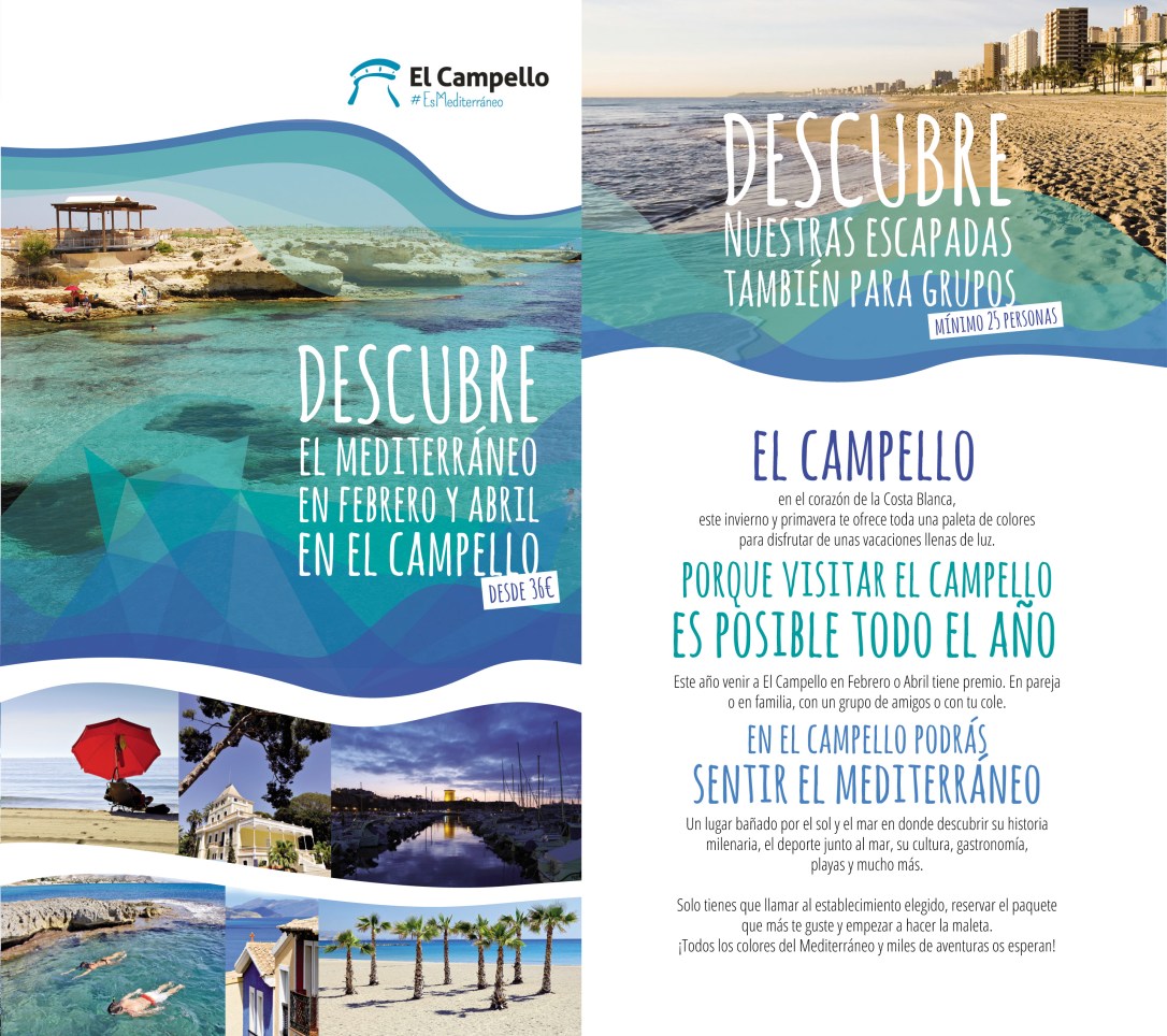 Escapadas El Campello febrero-abril 2016