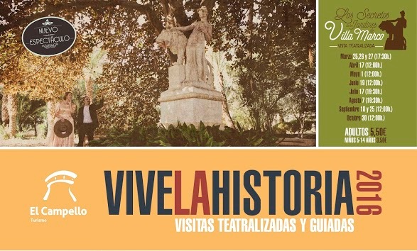 Visitas Teatralizadas Villa Marco, El Campello, 2016