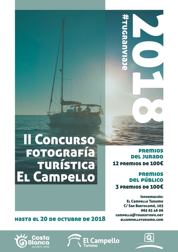 Concurso fotografía Turística El Campello #TuGRanViaje 2018