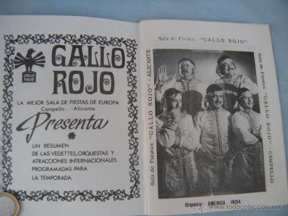 El Gallo Rojo - Programa años sesenta