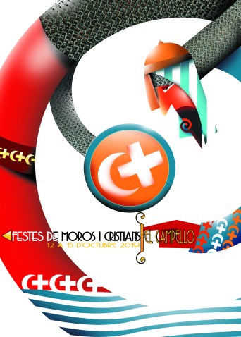 Cartel ganador- MORO O CRISTIA PERO EN C DEL CAMPELLO